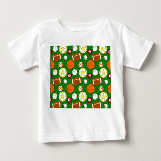 Sporthallen Baby T-shirt (Vorderseite)