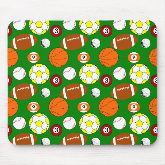 Sporthallen Mousepad (Vorne)