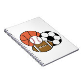 Sporthallen Notizblock (Rechte Seite)