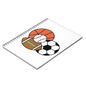 Sporthallen Notizblock (Linke Seite)
