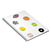 Sporthallen Notizblock (Rechte Seite)