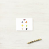 Sporthallen Post-it Klebezettel (Auf Schreibtisch)