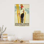 Sporthaus Schuster Sportswear and Sporting Goods Poster (Küche)