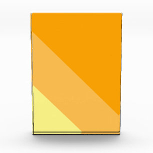 Sporthebelgelb-gelbe Diagonalstreifen Fotoblock