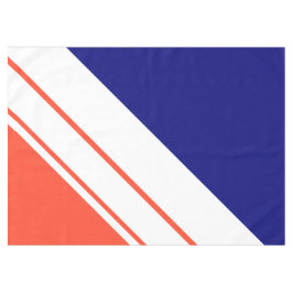 Sporthendiges farbiges Party der Orangen Marine Tischdecke