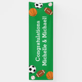 Sporthinderdusche Banner (Vertikal)