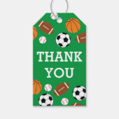 Sporthinderdusche mit grünem Geschlecht - neutral Geschenkanhänger (Vorderseite)