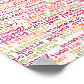 Sporthintergrund Poster (Ecke)