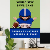 Sporthistorik Fußball Kinderdusche Poster (Heimbüro)