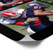 Sporthochschule Senior 19 Foto Collage Grad Poster (Ecke)