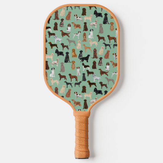 Sporthunde Pickleball Schläger (Vorderseite)