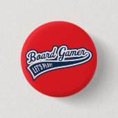 Sportiger Brettspiel-Button Button (Vorderseite)