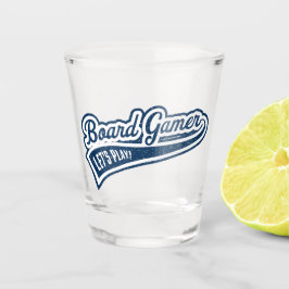 Sportiger Shot-Glas für Brettspieler Schnapsglas
