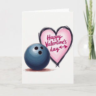 Sportiger Valentinstagskarte Karte