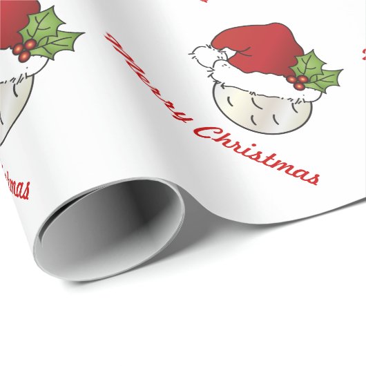 Sporting Christmas Golf Geschenkpapier (Rolleneckpunkt)