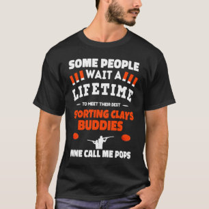 Sporting Clays Buddies nennen mich POP, die Clays T-Shirt