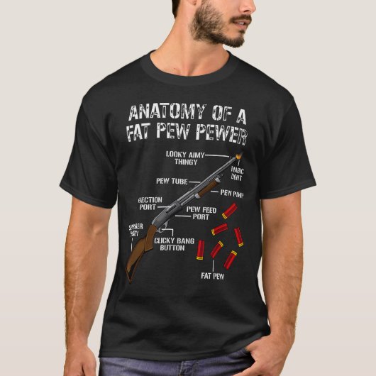 Sporting Clays -Clay Target Schießen -Trap T-Shirt (Vorderseite)
