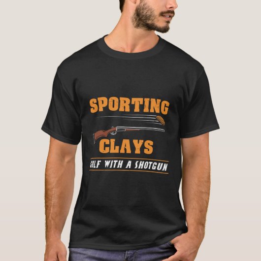 Sporting Clays - Golf mit einer Schrotflinte - Cla T-Shirt (Vorderseite)