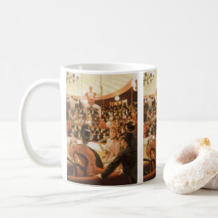 Sporting Ladies (auch bekannt als Circus Lover) vo Kaffeetasse