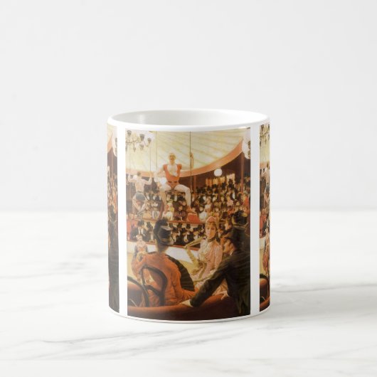 Sporting Ladys (alias Circus Lover) von James Tiss Kaffeetasse (Mittel)