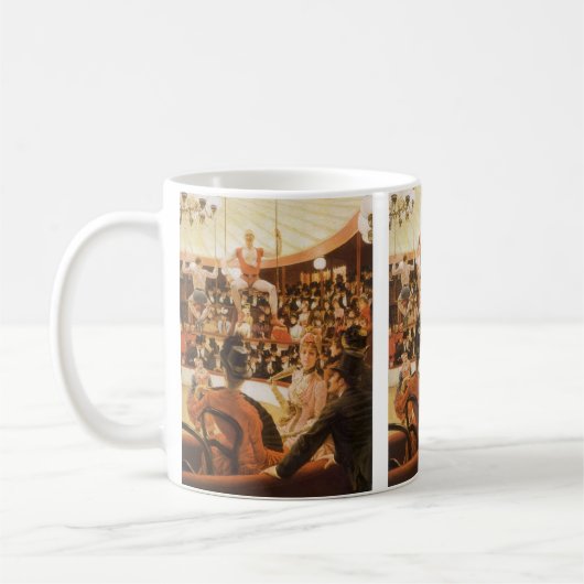 Sporting Ladys (alias Circus Lover) von James Tiss Kaffeetasse (Links)
