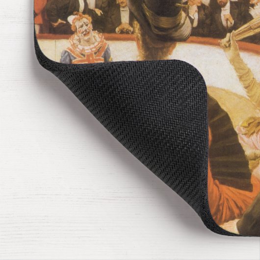 Sporting Ladys (alias Circus Lover) von James Tiss Mousepad (Ecke)