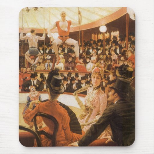 Sporting Ladys (alias Circus Lover) von James Tiss Mousepad (Vorne)