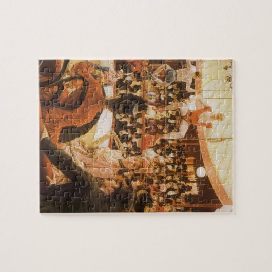 Sporting Ladys (alias Circus Lover) von James Tiss Puzzle (Horizontal)