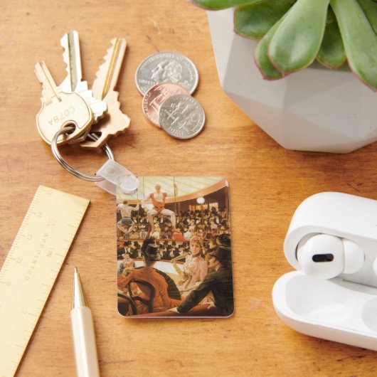 Sporting Ladys (oder Circus Lover) von James Tisso Schlüsselanhänger (Schreibtisch)