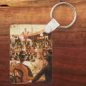 Sporting Ladys (oder Circus Lover) von James Tisso Schlüsselanhänger (Rückseite)