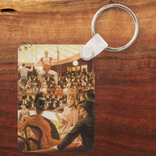 Sporting Ladys (oder Circus Lover) von James Tisso Schlüsselanhänger (Rückseite)