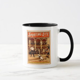 "Sporting Life" Box-Theaterplakat Tasse