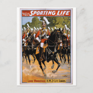 Sporting Life, 'Lord Woodstock' Vintages Theater Postkarte