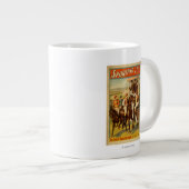 Sporting Life - The Great English Derby Theater Jumbo-Tasse (Vorderseite Rechts)
