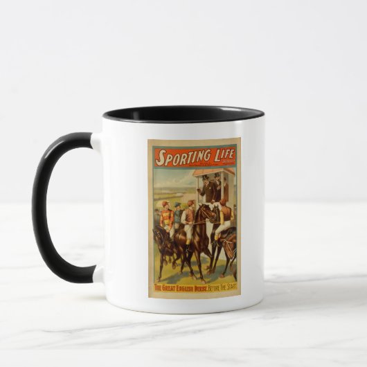 Sporting Life - The Great English Derby Theater Tasse (Links)