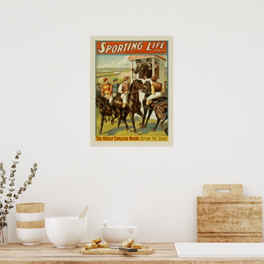 Sporting Life Theater Ad Poster (Küche)