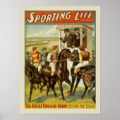 Sporting Life Theater Ad Poster (Vorne)