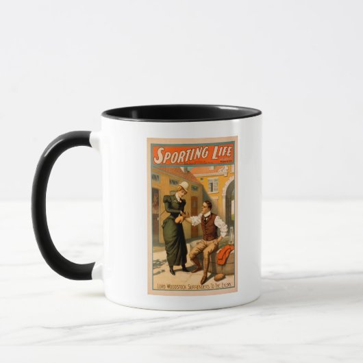 Sporting LifeBoxer Boxer Theater Poster Tasse (Links)