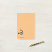 Sportive Childish Giraffe Post-it Klebezettel (Auf Schreibtisch)