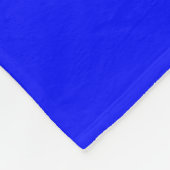 Sportiver Spaß Helles Blau Athletik-Text Weiße Str Fleecedecke (Ecke)