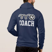 Sportjacke für Fußball Hoodie (Rückseite)