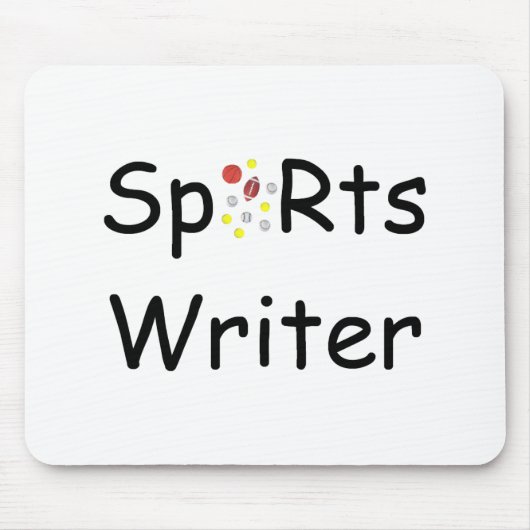 Sportjournalist Mousepad (Vorne)