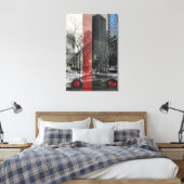 SPORTKARTE LEINWANDDRUCK (Insitu (Schlafzimmer))