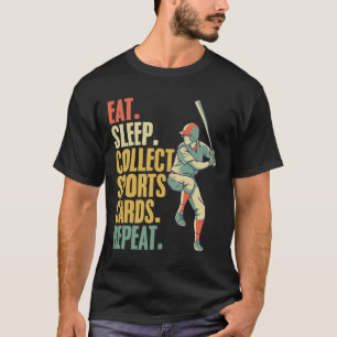 Sportkarte Sammeln Basketball Baseball Card Co T-Shirt