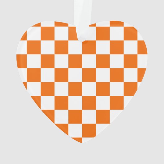 Sportkarton INITIALS Orangefarbenes Team Ornament (Rückseite)