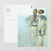 Sportkleidung Postkarte (Vorne/Hinten)