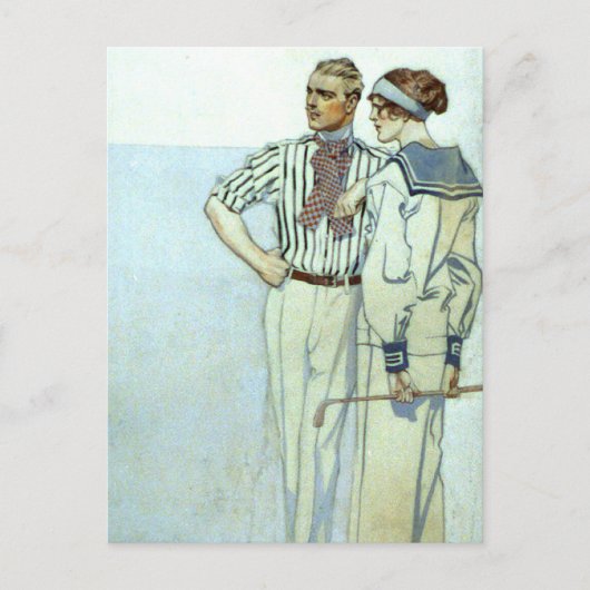 Sportkleidung Postkarte (Vorderseite)