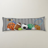 Sportklemme Design Kissen (Rückseite)