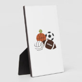 Sportkugeldarstellung Fotoplatte (Seite)