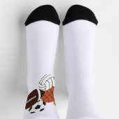 Sportkugeldarstellung Socken (Oben)